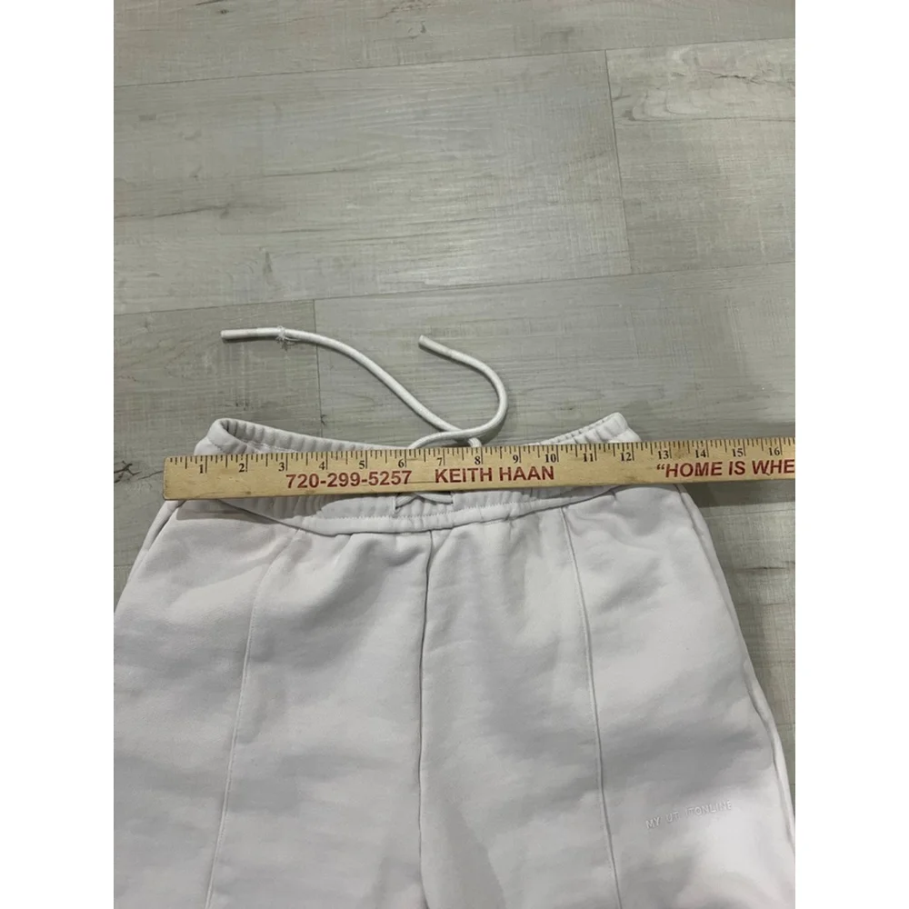 Women's my outfit online STRUCTURED WIDE LEG SWEATPANTS - S - Picture 10 of 12